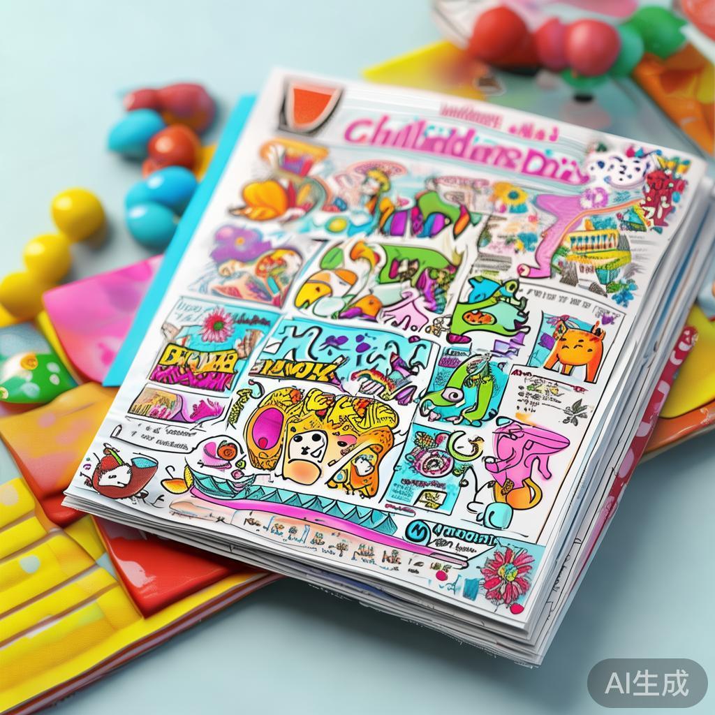 六一儿童节幼儿手抄报图片大全-第1张图片-中州医学会