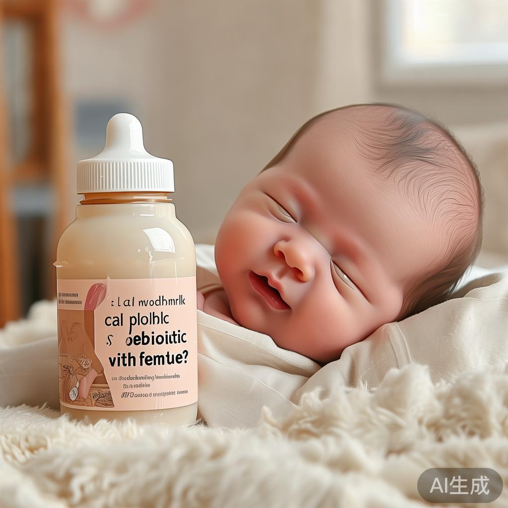 新生儿益生菌能混奶粉喝吗？-第1张图片-中州医学会