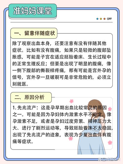孕期出血危险吗？原因有哪些？-第3张图片-中州医学会