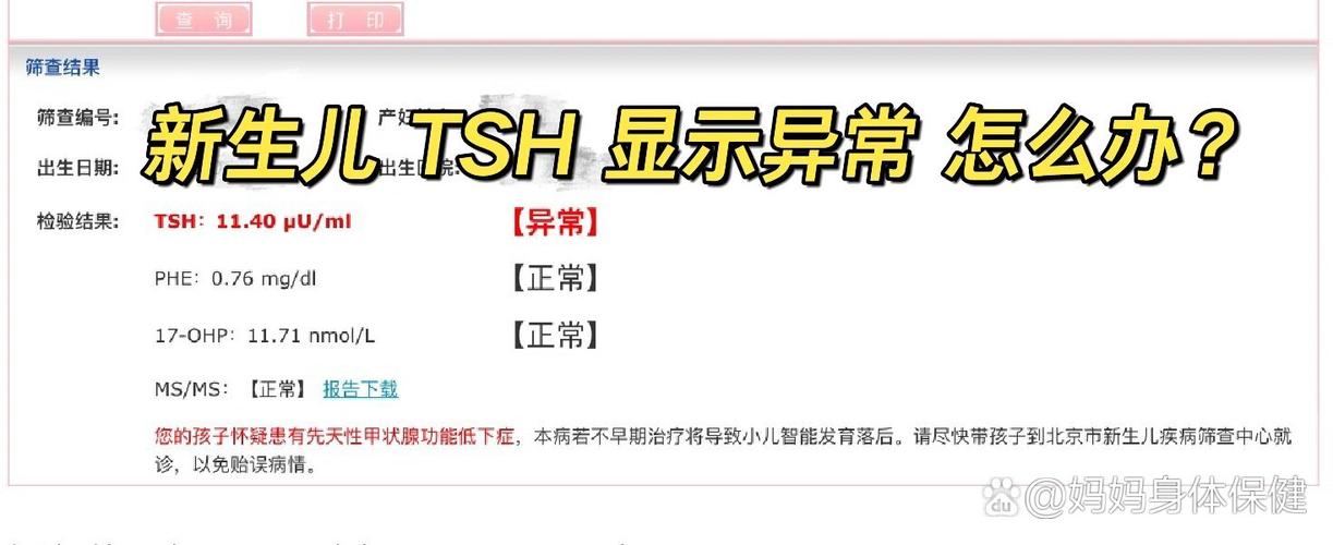 新生儿tsh偏高是怎么回事-第1张图片-中州医学会