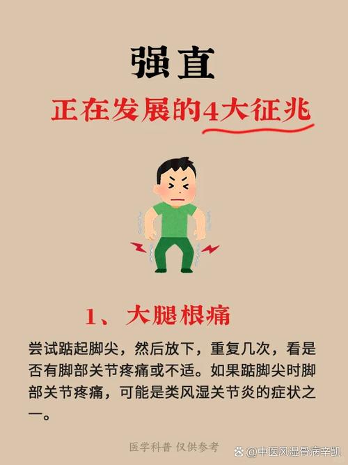 儿童强直性脊柱炎早期症状有哪些？-第2张图片-中州医学会