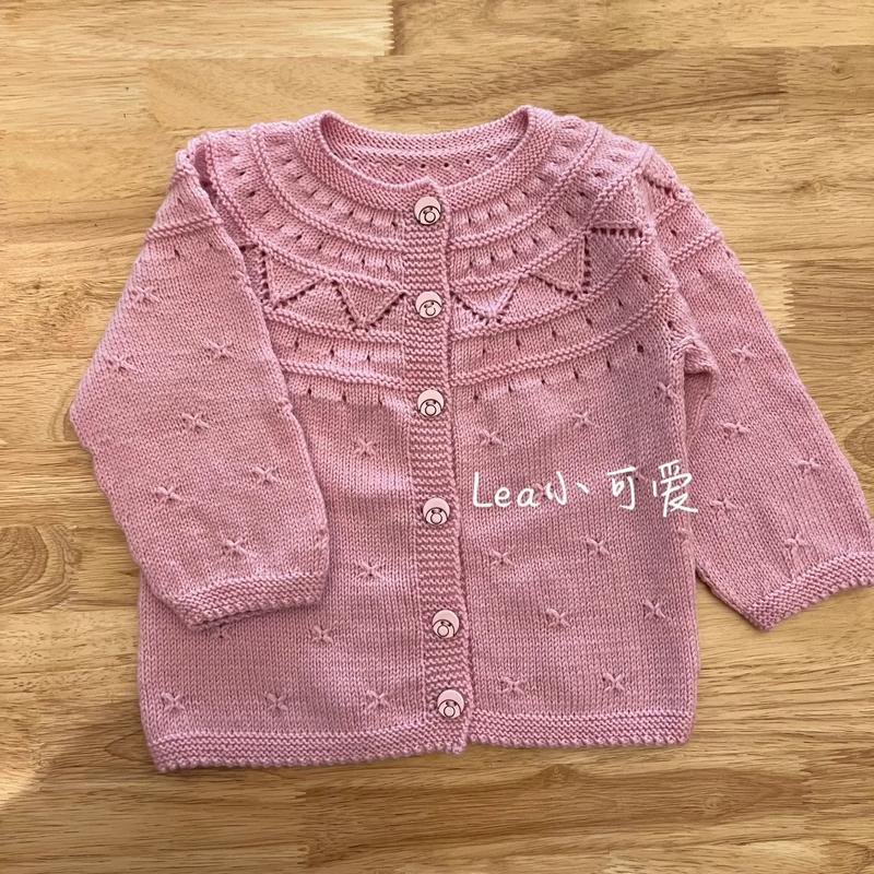 儿童开衫毛衣从上往下织怎么开领？-第3张图片-郑州医学网