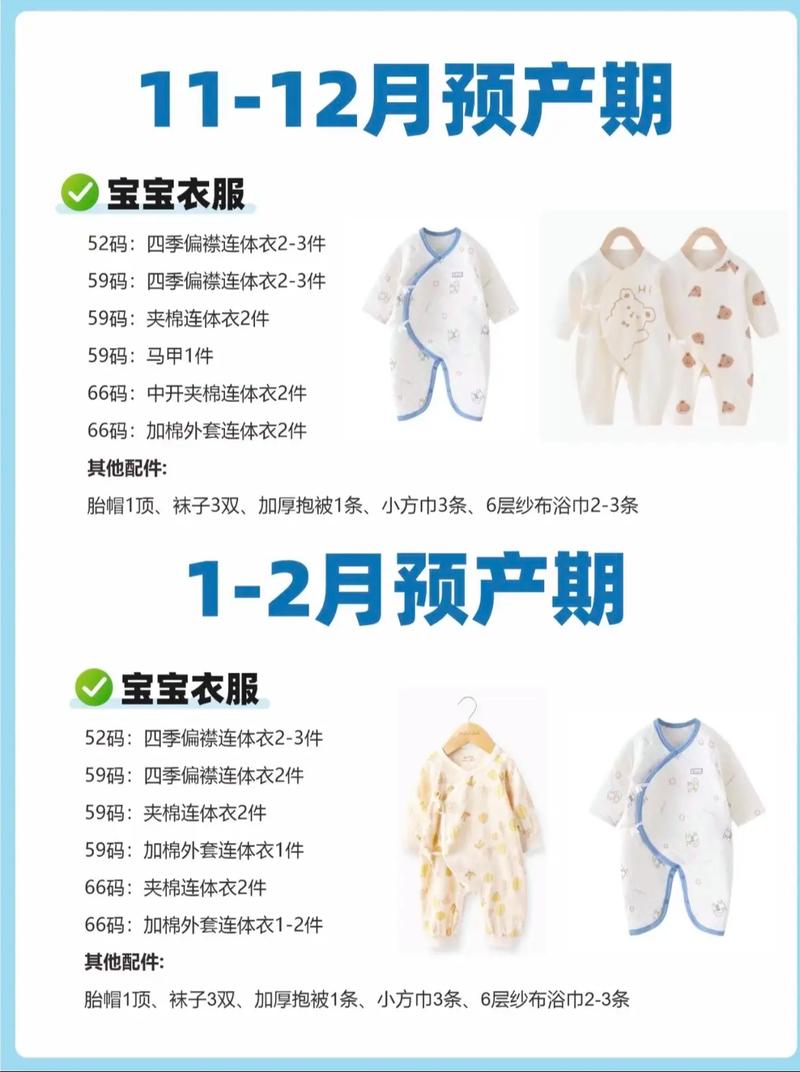 新生儿不同季节准备几套衣服才够用？会不会准备太多或太少？-第3张图片-郑州医学网