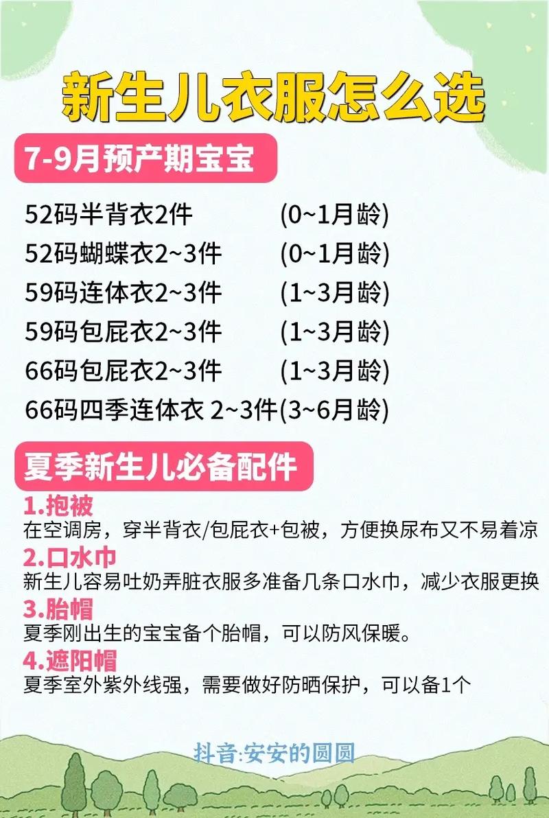 新生儿不同季节准备几套衣服才够用？会不会准备太多或太少？-第1张图片-郑州医学网