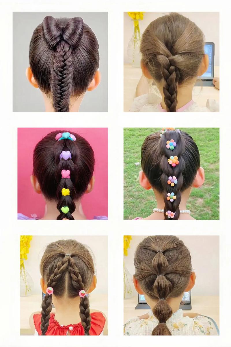 如何给不同脸型和发质的儿童扎出既漂亮又耐看的辫子?-第2张图片-郑州医学网 如何给不同脸型和发质的儿童扎出既漂亮又耐看的辫子?-第2张图片-郑州医学网