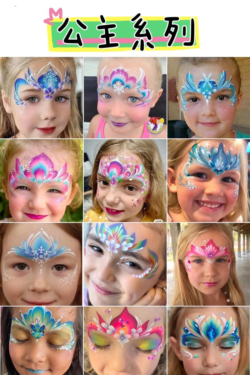 儿童脸部彩绘简单图片有哪些？新手家长如何快速上手？-第1张图片-郑州医学网