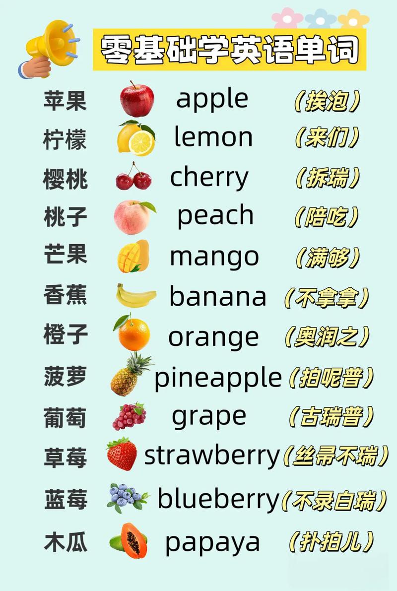 儿童水果英语单词视频，如何让孩子轻松记住并真正会用？-第1张图片-郑州医学网