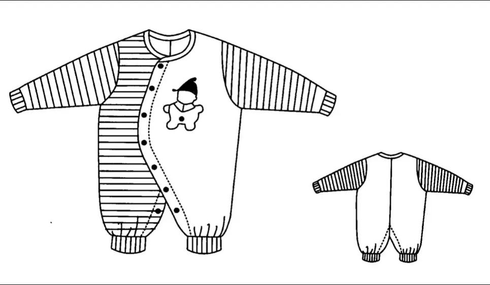 夏季儿童连体裤裁剪图，不同年龄段尺码如何精准划分？-第1张图片-郑州医学网