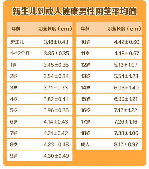 6岁儿童阴茎正常长度范围是多少？需要关注哪些发育指标？-第2张图片-郑州医学网