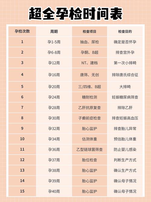 整个孕期需做什么检查？关键产检项目与时间节点全解析-第1张图片-郑州医学网