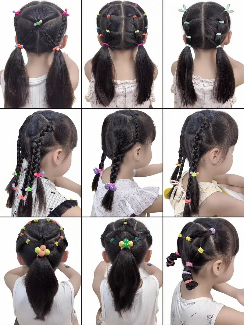 新手妈妈必看！儿童宝宝编发教程图解，从基础到可爱造型，你会了吗？-第1张图片-郑州医学网