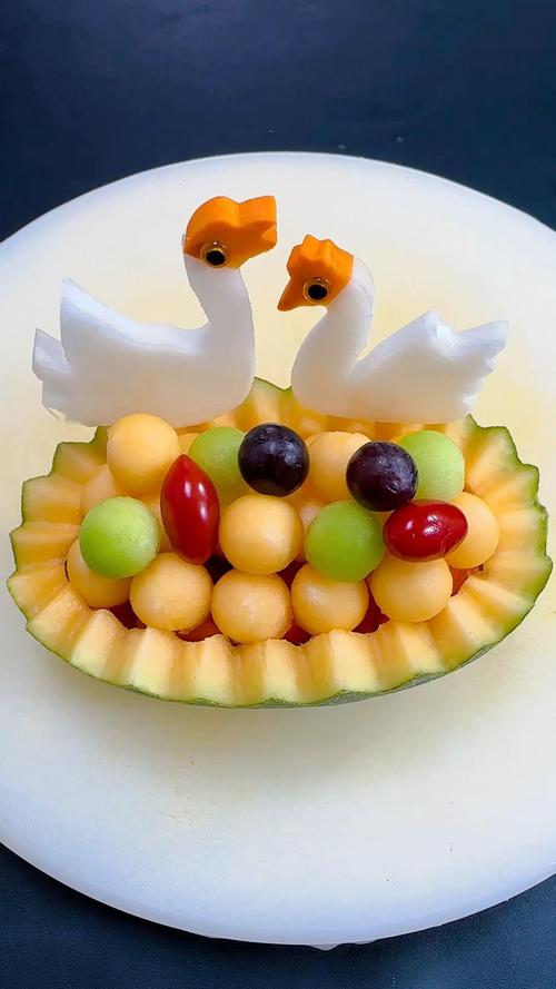 儿童果盘图片大全有哪些创意造型适合宝宝食用？-第3张图片-郑州医学网