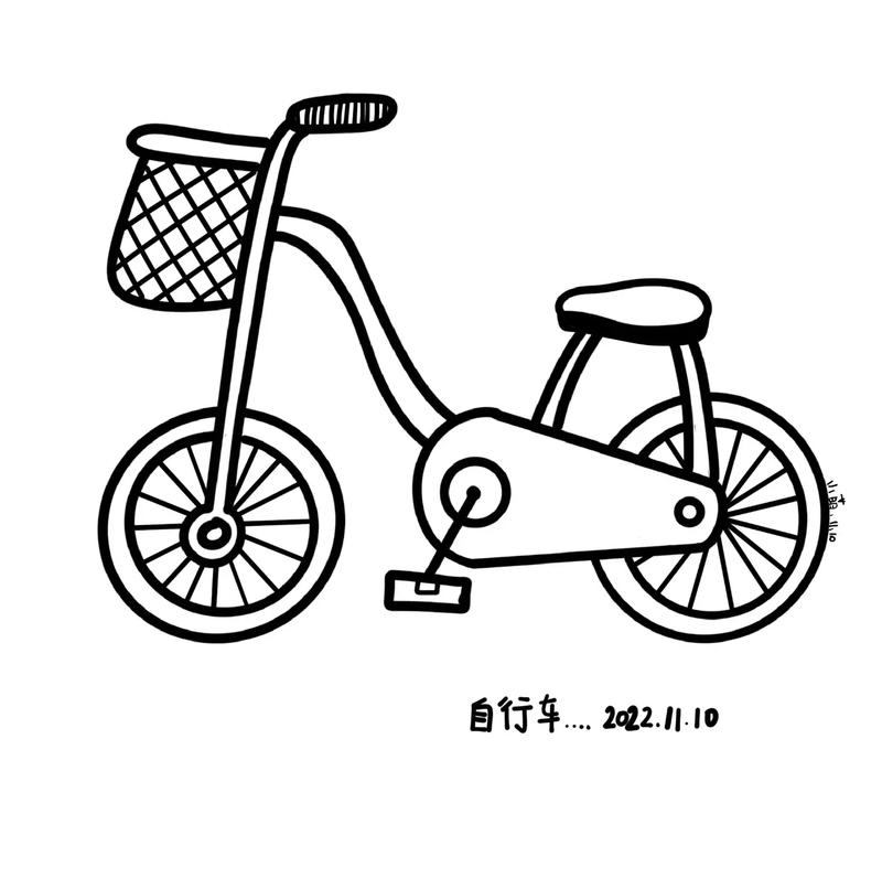 儿童画自行车图片大全，如何通过作品解读孩子的内心世界与成长故事？-第2张图片-郑州医学网