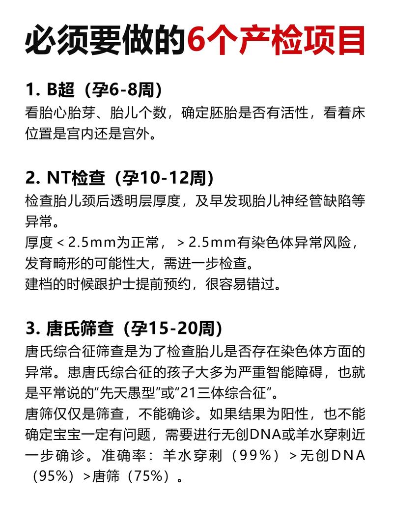 社区医院孕期检查项目-第3张图片-郑州医学网