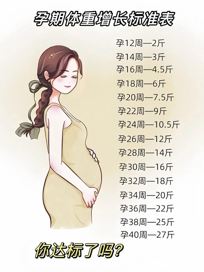 孕期哪几个月增重最明显？不同阶段体重增长有何规律？-第2张图片-郑州医学网