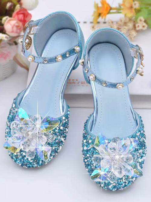 9岁儿童公主高跟凉鞋-第1张图片-郑州医学网