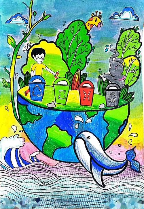 儿童环保绘画作品图片-第3张图片-郑州医学网 儿童环保绘画作品图片-第3张图片-郑州医学网