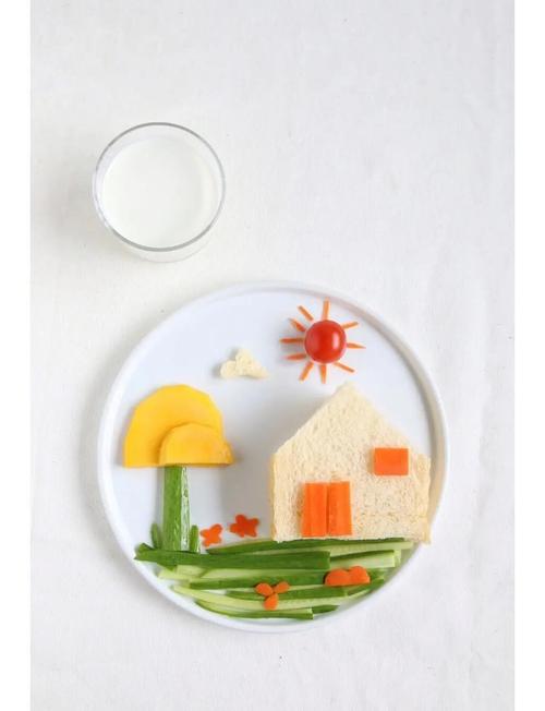 儿童创意早餐做法图，如何用简单食材做出让孩子爱不释手的造型早餐？-第1张图片-郑州医学网
