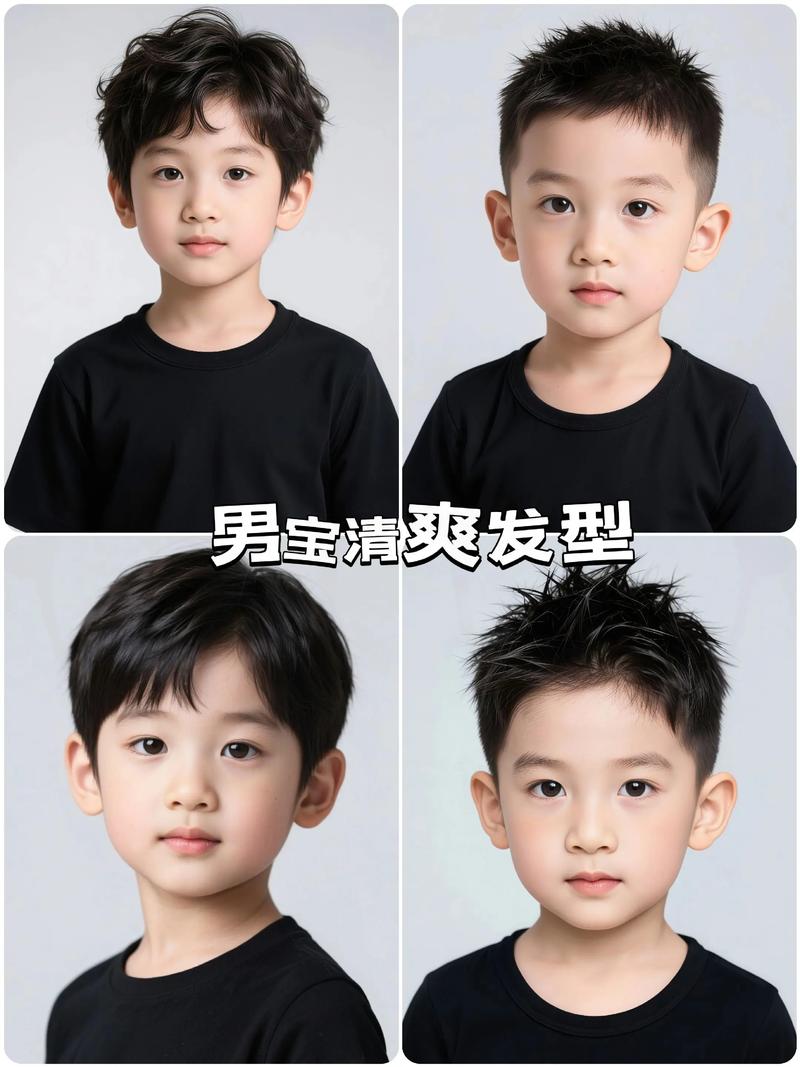 2025年最潮男孩短发发型有哪些？儿童短发造型怎么选才显精神？-第2张图片-郑州医学网