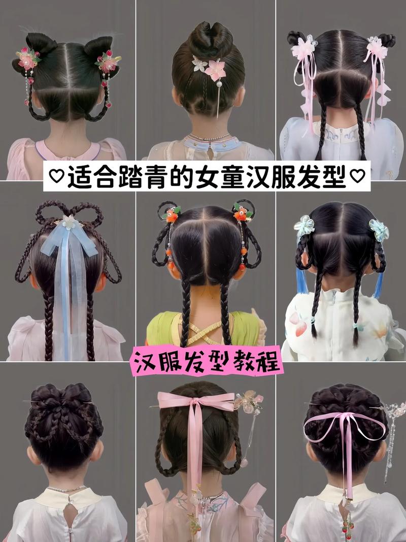 儿童古代公主发型有哪些经典样式？不同朝代的小公主发型有何差异？-第1张图片-郑州医学网