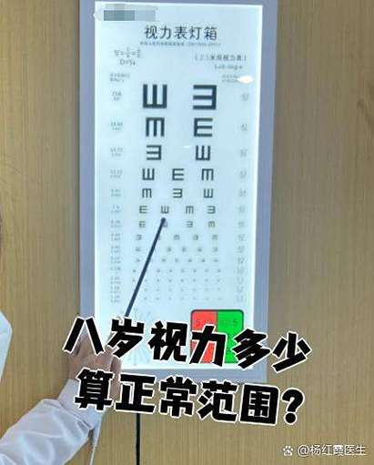 8岁儿童视力标准是多少？如何判断孩子视力是否正常？-第2张图片-郑州医学网