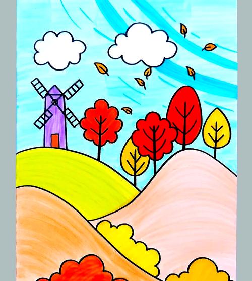 儿童画秋天的图画大全-第2张图片-郑州医学网