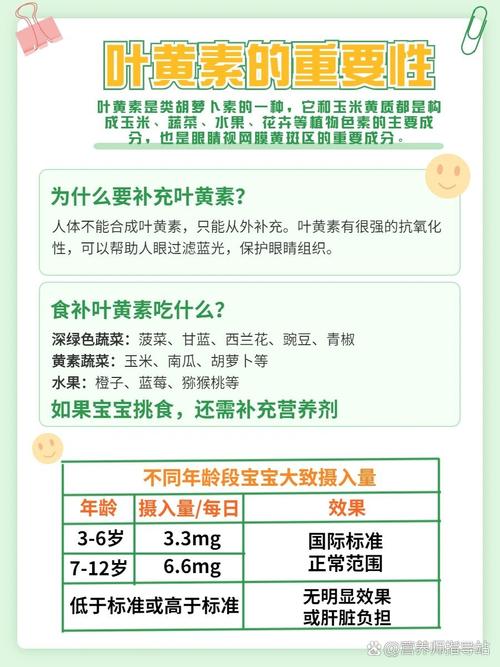 儿童叶黄素每天摄入量多少才科学？过量或不足会有哪些影响？-第2张图片-郑州医学网