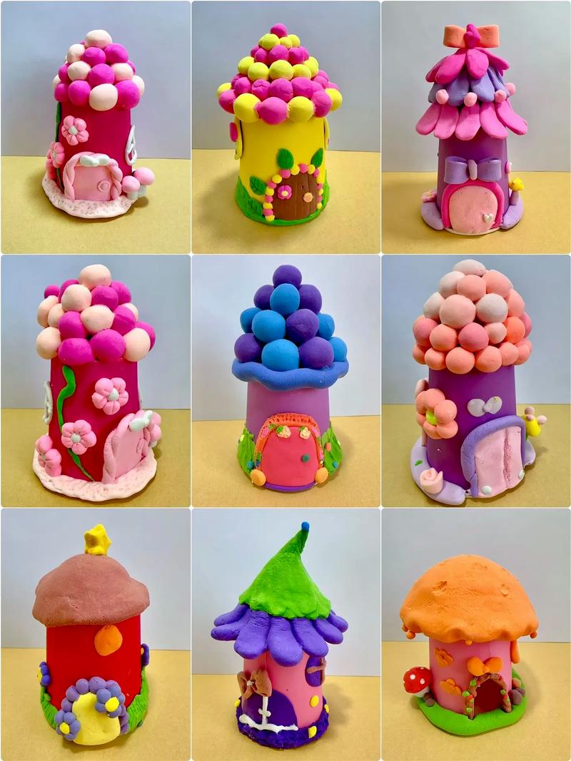 儿童超轻粘土作品图片背后藏着怎样的创意与成长故事？-第2张图片-郑州医学网