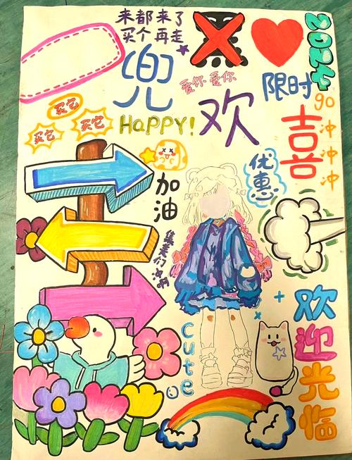 如何设计吸引孩子的儿童跳蚤市场手绘海报?-第2张图片-郑州医学网 如何设计吸引孩子的儿童跳蚤市场手绘海报?-第2张图片-郑州医学网