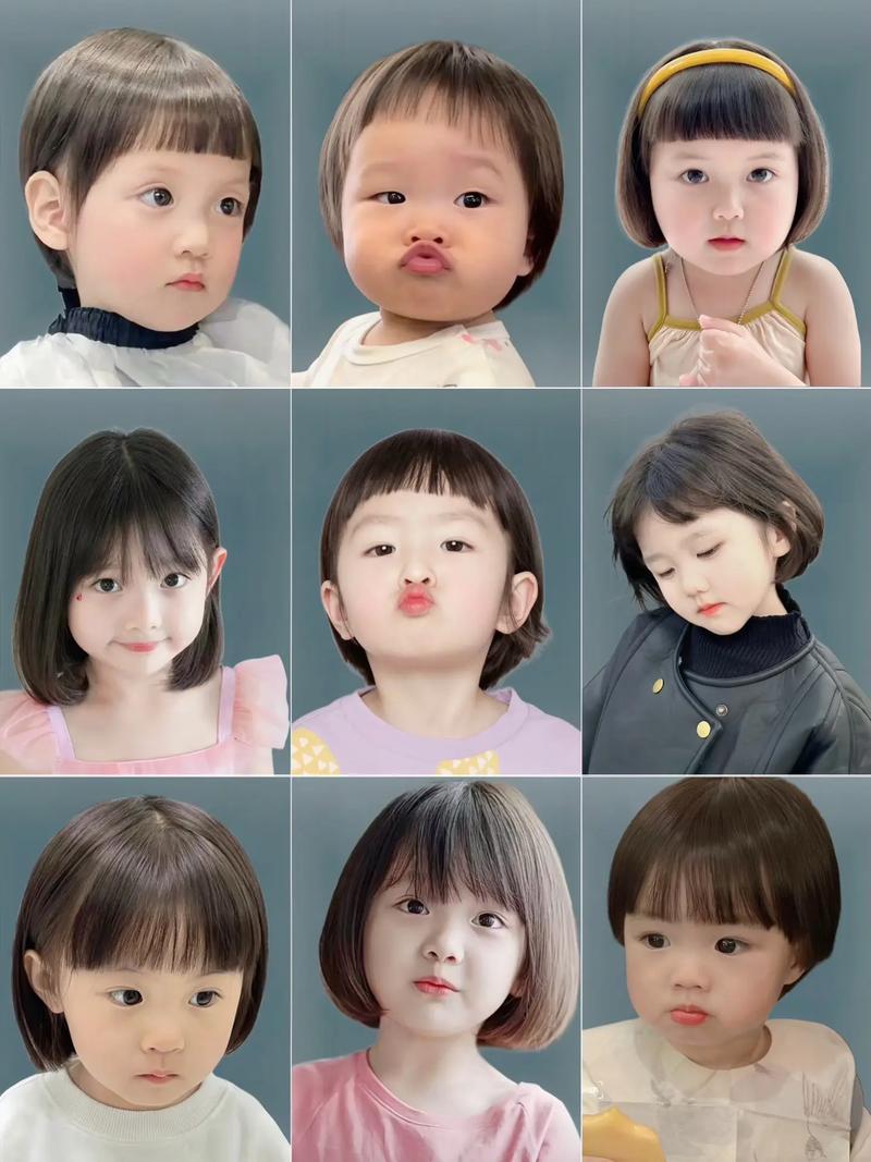 如何挑选适合儿童女孩的短发发型?有哪些图片参考能兼顾时尚与实用?-第2张图片-郑州医学网 如何挑选适合儿童女孩的短发发型?有哪些图片参考能兼顾时尚与实用?-第2张图片-郑州医学网