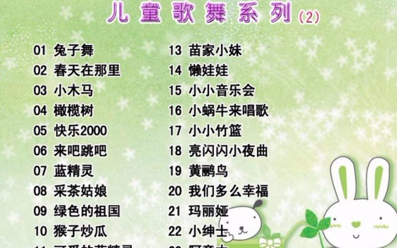 儿童舞蹈歌曲大全有哪些经典曲目适合幼儿园教学使用？-第2张图片-郑州医学网