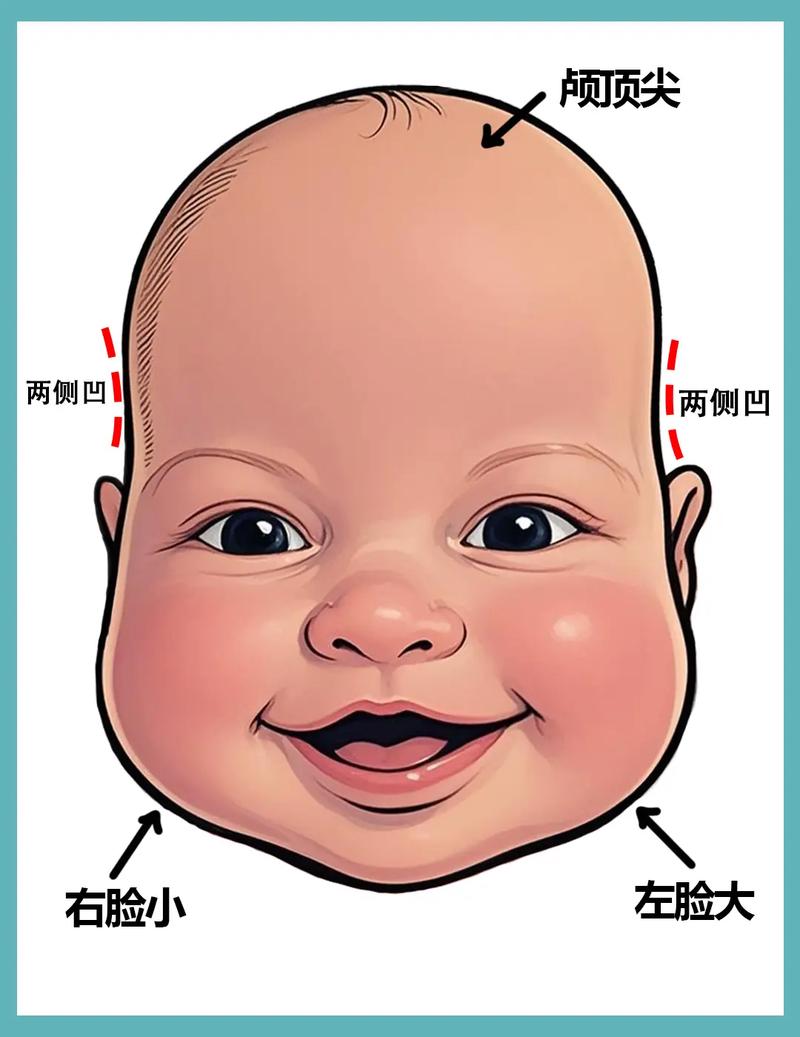 新生儿右脸大小不一，如何科学调整恢复正常对称？-第2张图片-郑州医学网